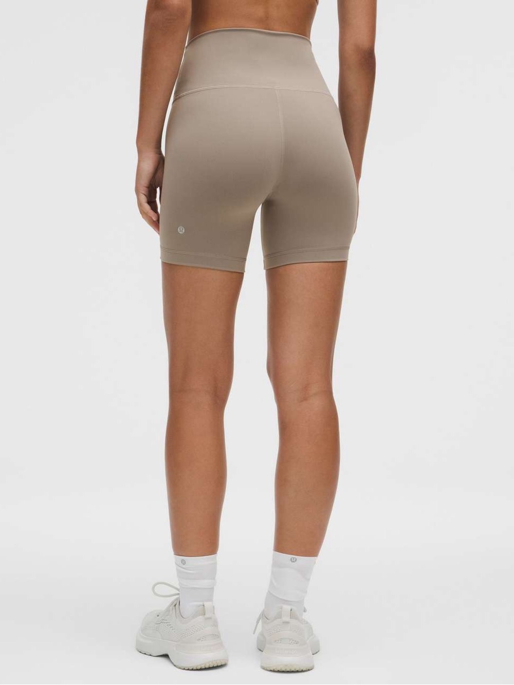 NWT Lululemon Wunder Train High-Rise Short 6" Warm Ash Grey